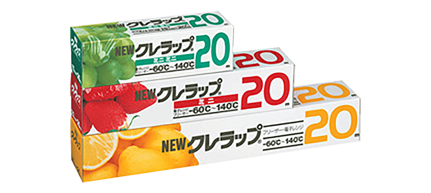 切りやすく・使いやすいパッケージに大幅リニューアル「NEWクレラップ」誕生