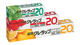 切りやすく・使いやすいパッケージに大幅リニューアル「NEWクレラップ」誕生
